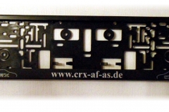 CRX Kennzeichenhalter (2)